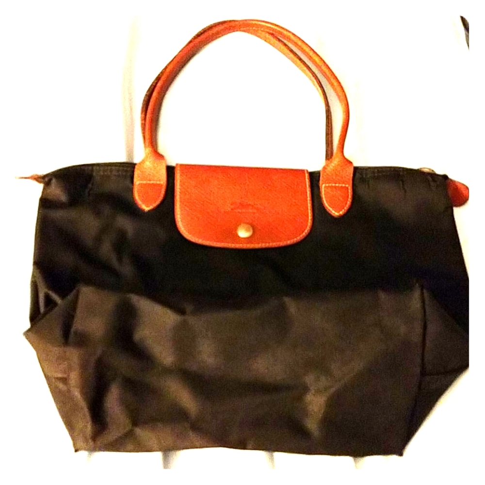 Black la pliage Longchamp bag - small